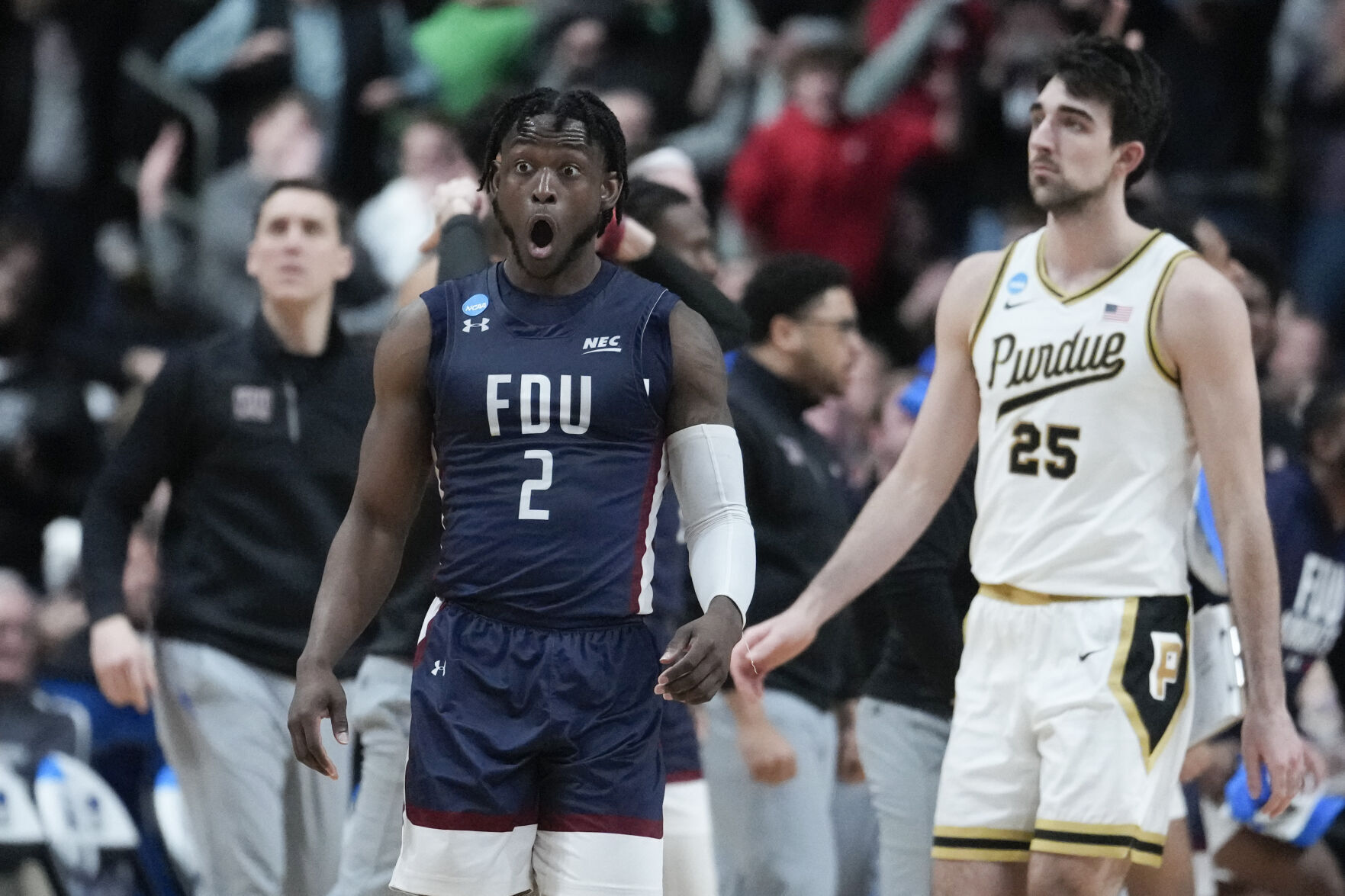 NCAA Fairleigh Dickinson Purdue Basketball